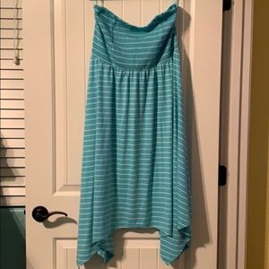 Torrid strapless maxi dress